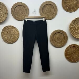 Express Black Skinny Mid Rise Trousers Dress Pants 10 Business Professional